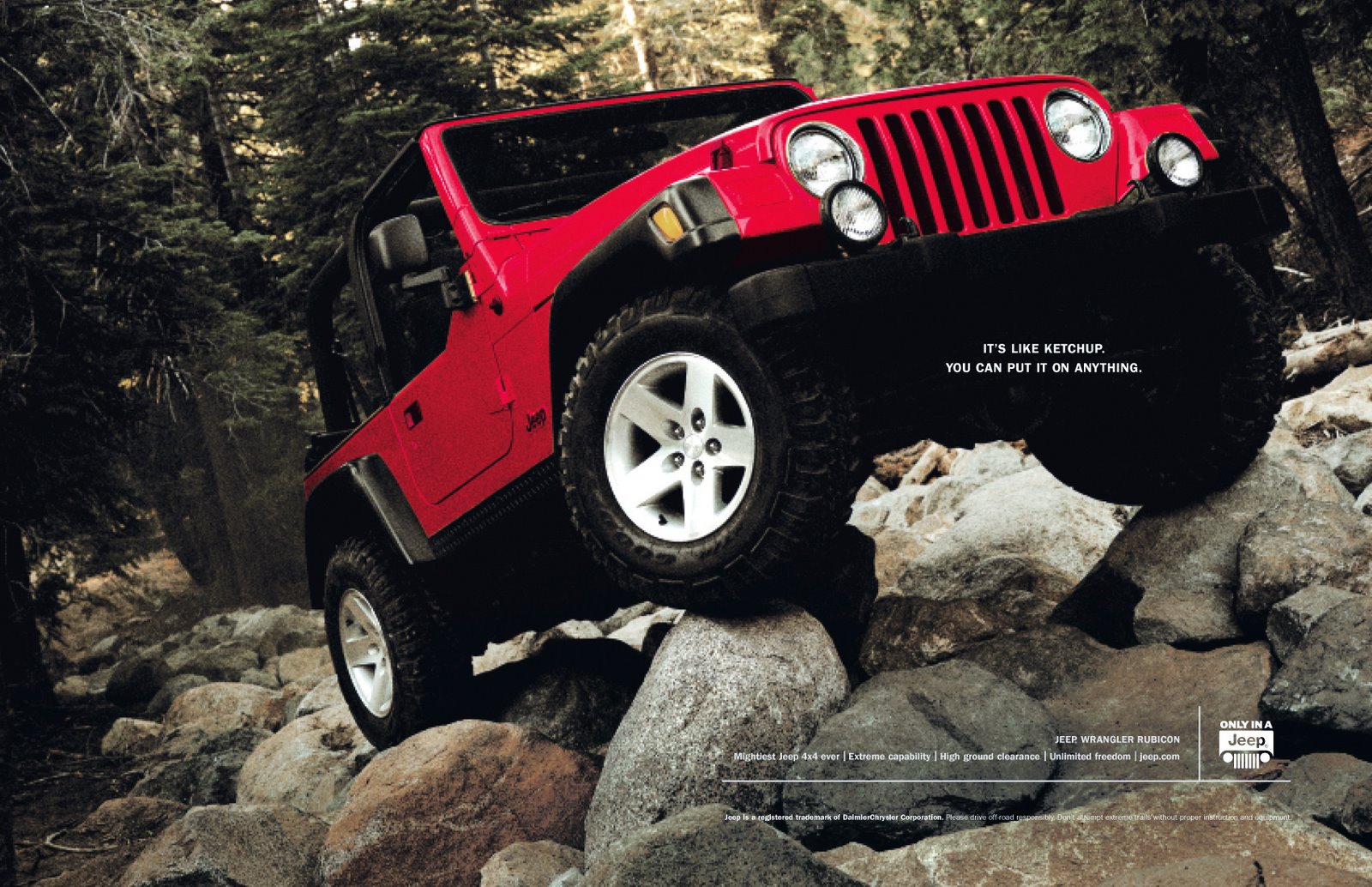 Jeep® Wrangler Print Ad