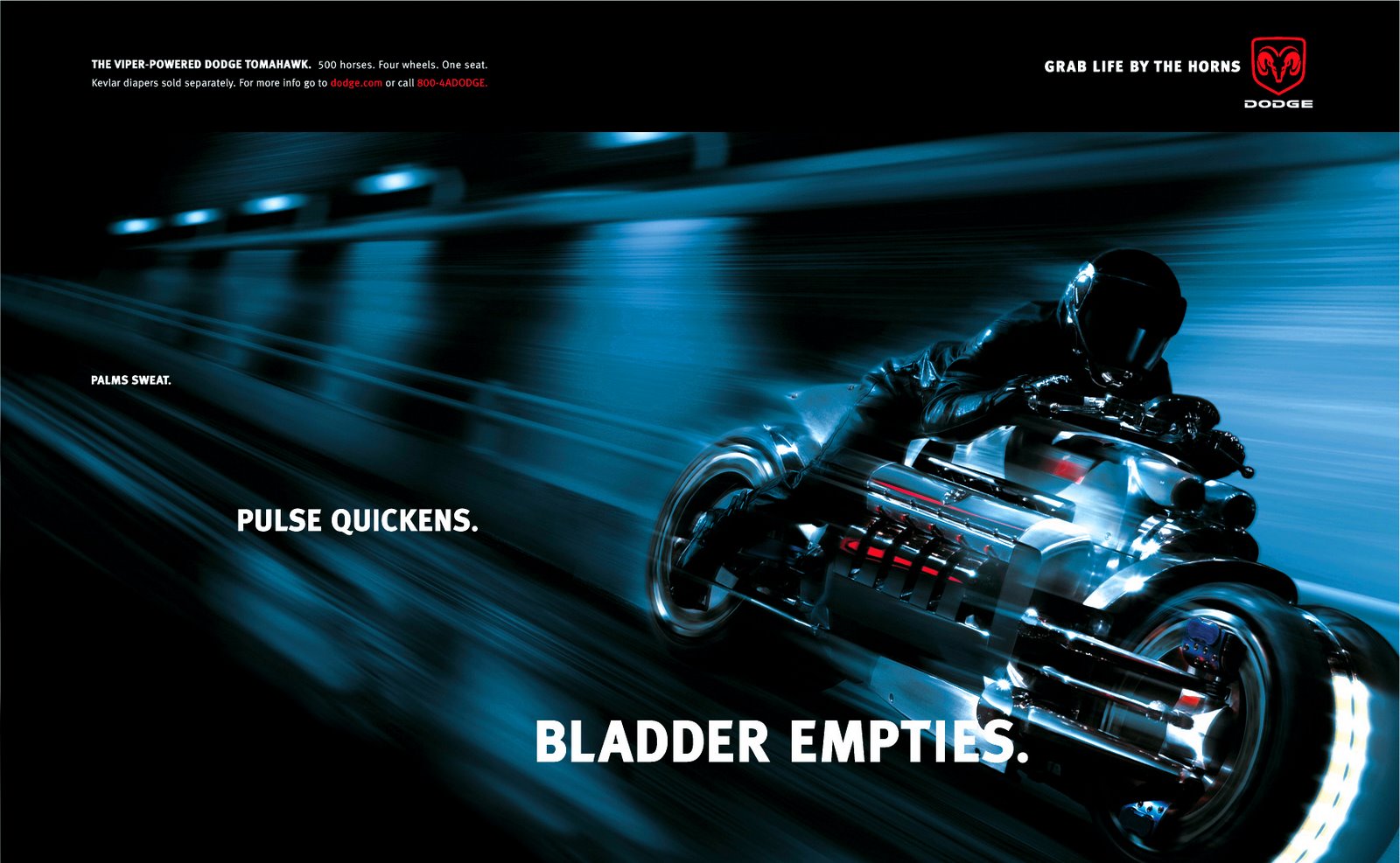 Dodge Tomahawk Print Ad