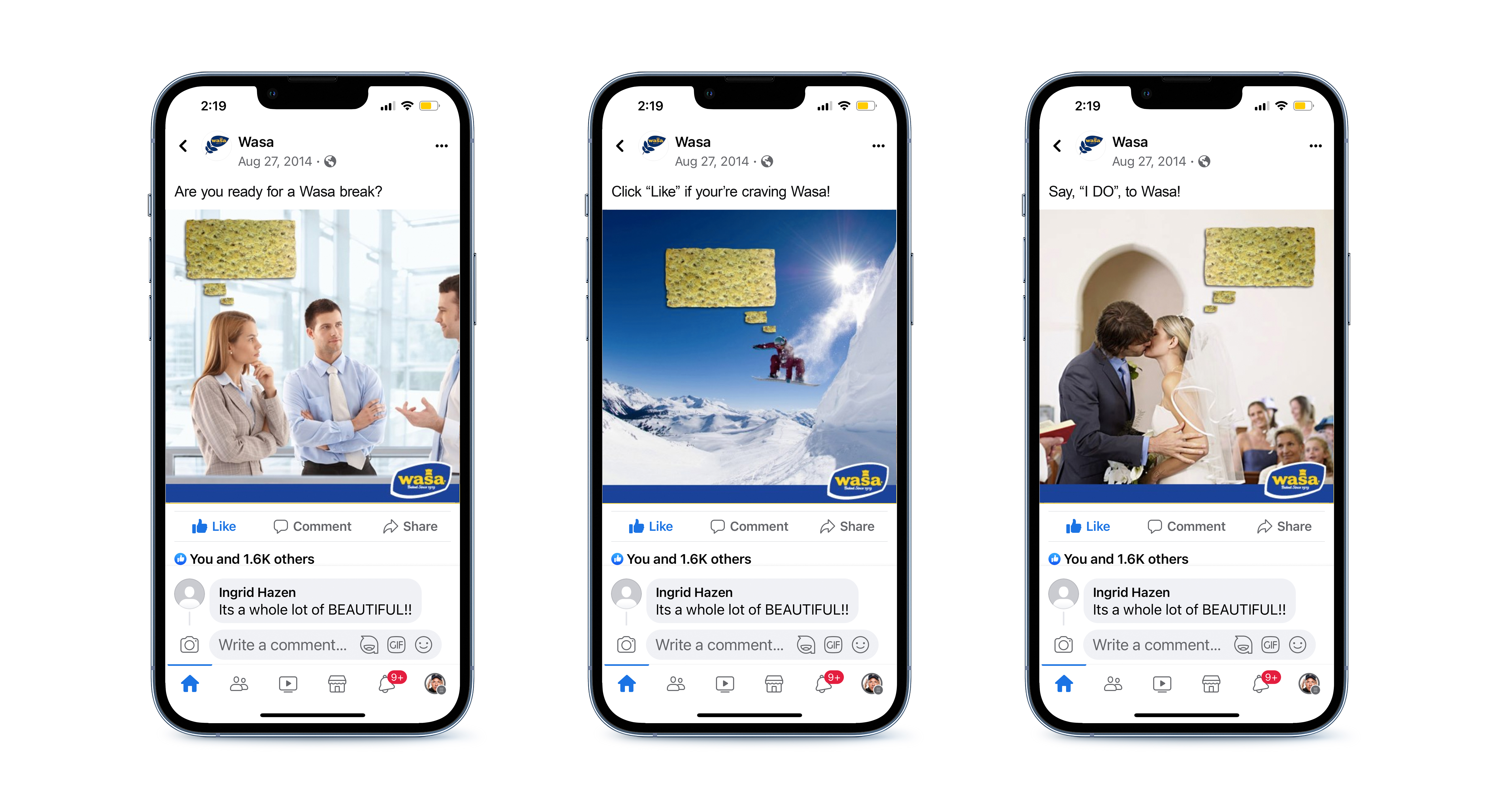 Social Campaign – “WASA ON YOUR MIND” Content Series